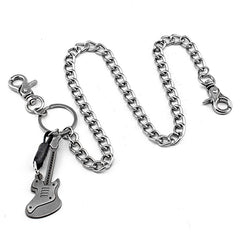 Cool Silver Punk Mens Wallet Chain Rock Biker Wallet Chain Pants Chain For Men - imessengerbags