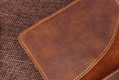 Mens Slim Leather Passport Wallet Bifold Long Passport Wallet Travel Wallet For Men - imessengerbags