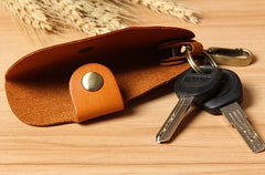Mens Cool Key Holders Handmade Leather Car Key Card Holder Car Key Case for Men - imessengerbags